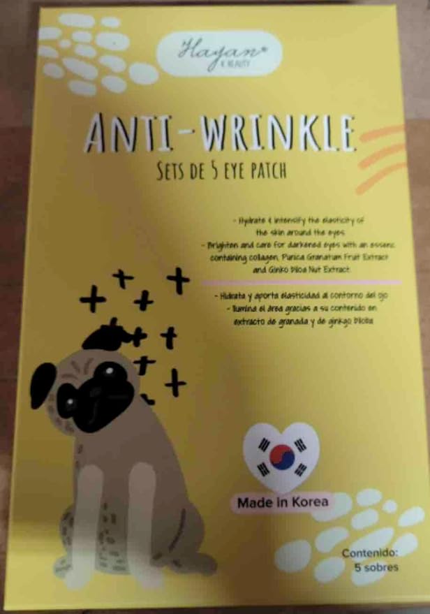 Under Eye Patch for Men and Women, Eye Patches with Anti-aging and Wrinkle Care 5 Count