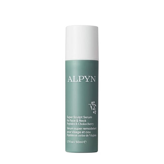ALPYN Super Sculpt Serum, Face & Neck with Tri-Peptide Firming Complex, 1.7 oz