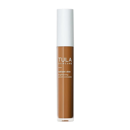 TULA Skin Care Radiant Skin Brightening Serum Concealer - Conceals Dark Circles & Discoloration, Longwearing & Crease-Resistant, Brightens the Appearance of Skin Over Time, Shade 165, 0.18 fl oz.