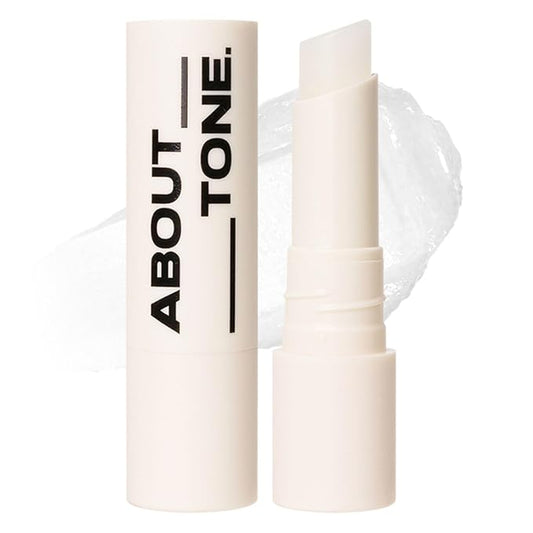 Smooth Butter Lip Balm 0.14 oz – Super Moisturizing Butter Lip Balm, Lip Repair & Care, Natural Color with Vegetable Wax, Shea Butter, All Day Hydration, Soothe Dry Chapped Lips (01 CLEAR)