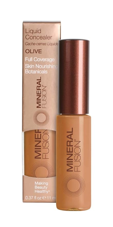 Mineral Fusion Liquid Concealer, Olive, 0.36 Ounce (Packaging May Vary)