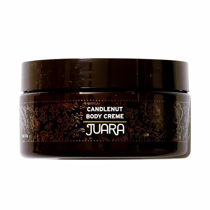 Juara - Candlenut Body Creme | Moisturizing Lotion | Dry Skin Hydration | Skin, Hands & Feet Cream | Soothing Skincare Balm | Cruelty Free, Paraben, Sulfate Free, Vegetarian | 7.5 oz