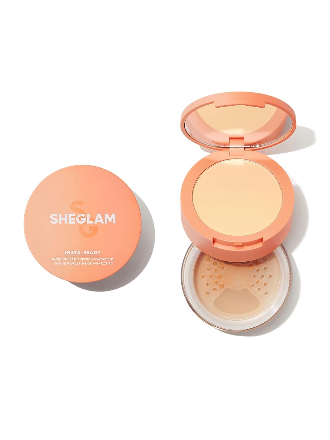 SHEGLAM Insta-Ready Face Powder Loose Under Eye Setting Powder - Smooth Sand