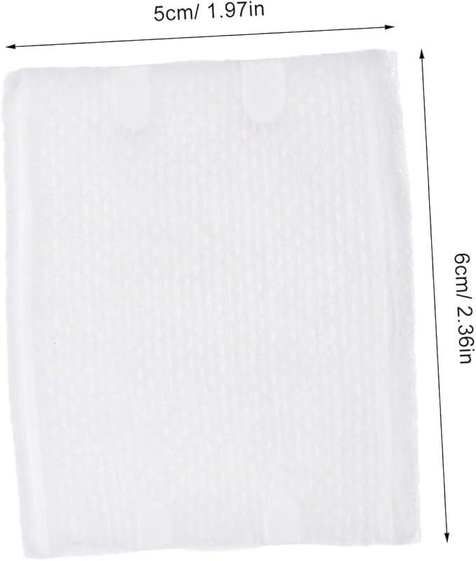 STOBAZA 220pcs Thick Double-Sided Facial Cotton Pads with Storage Bag Skin-Friendly Makeup Remover Pads for Women Soft Cosmetic for Toner Cleansing and Makeup Removal