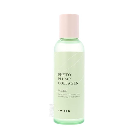 MIZON Phyto Plump Collagen TONER, Plant Collagen with Adenosine, Vegan Formula, Hydrating, Anti-Wrinkle Care (150 ml/5.07 fl oz)