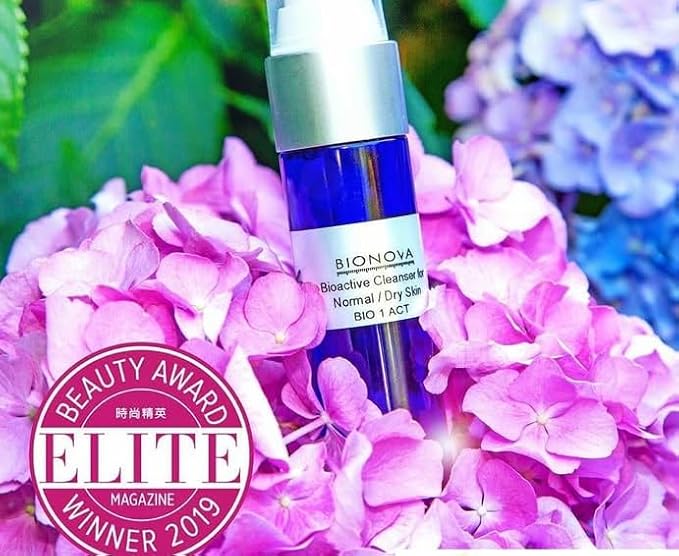 Bioactive Cleanser Normal to Dry Skin - Non-Foaming Facial Cleanser Provides a Gentle Deep Clean Face Wash and Ultra-Hydrating and Moisturizing Treatment (4.5 fl oz)