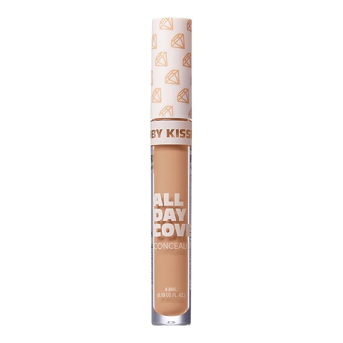 Ruby Kisses All Day Concealer Lightweight Full Coverage Multi-Use Concealer 0.13 Fl Oz (Golden Beige)