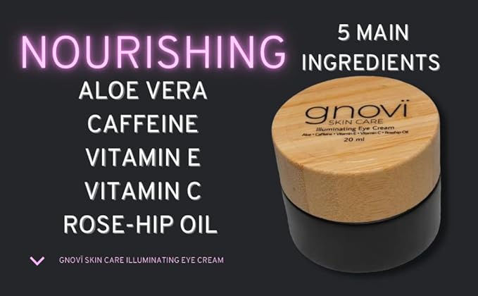 Illuminating Eye Cream Anti-Puffiness and Nourishing Dark Circle Remover (20ml)