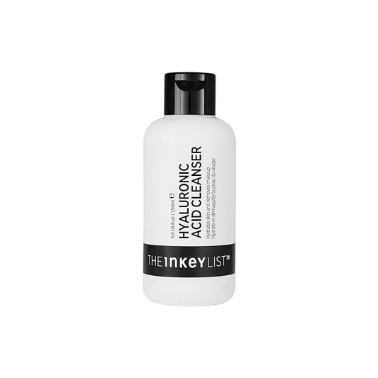 The INKEY List Hyaluronic Acid Cleanser, Daily Hydrating Face Cleanser, Helps Hydrate Skin and Lock In Moisture, Removes Makeup, For All Skin Types, 5 fl oz