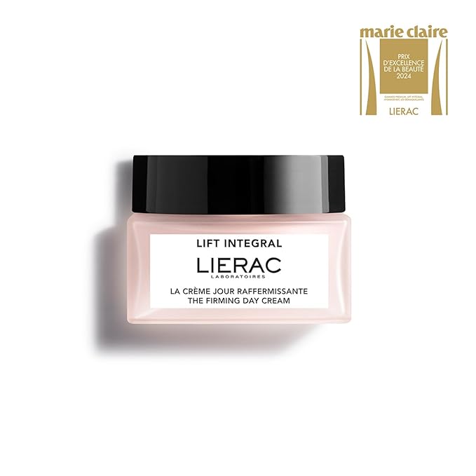 Lierac Lift Integral Firming & Wrinkle Face Cream - Face Moisturizer with Collagen, Elastin & Hyaluronic Acid, Moisturizer Reduces Appearance of Wrinkles Suitable for Women's Sensitive Skin - 50ml