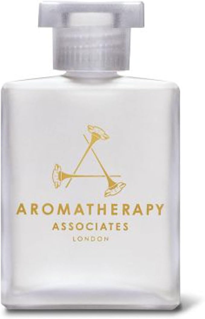 Aromatherapy Associates Support Breathe Bath and Shower Oil, Natural Body Oil to Clear Mind, Body and Spirit, Hydrating Body Oil Made with 3 Essential Oils (1.86 oz)