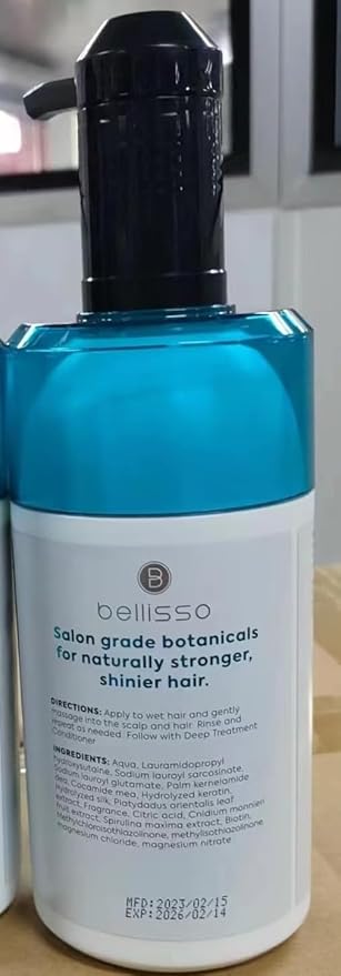 Biotin Shampoo for Thicker Stronger Hair - Volumizing & Thickening Shampoo for Men and Women - Sulfate Free, Salon Grade Formula to Boost Volume for Fine and Thinning Hair - Ideal for All Hair Types