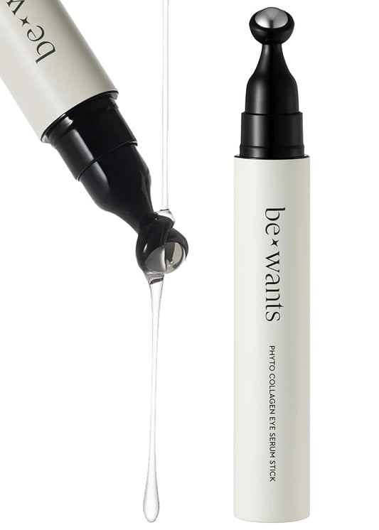 Bewants Eye Roller with Serum Made with Bamboo Water | Eye Serum for Puffiness and Bags Under Eyes | Under eye roller for dark circles | Dark Eyes Circle Treatment | Korean Skincare