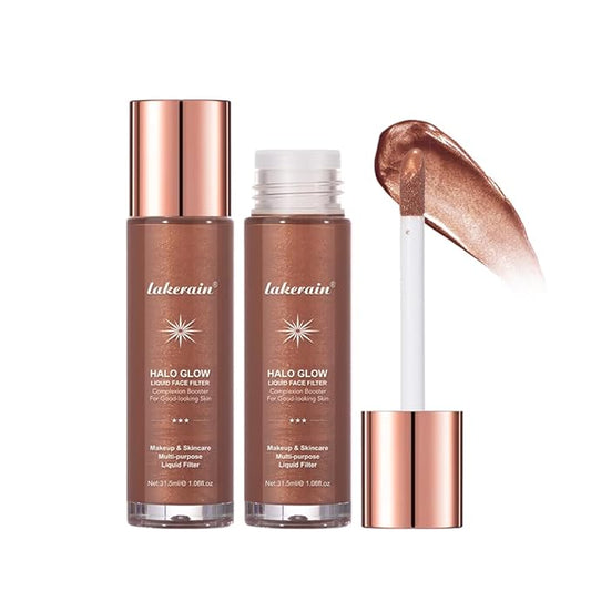Halo Glow Liquid Face Filter, Complexion Booster For A Glowing, Soft-Focus Look, Infused With Hyaluronic Acid, Vegan & Cruelty-Free 1.06 OZ/31.5ml -07