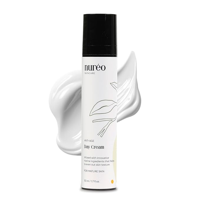 Luxe Marine Renewal Cream | Vegan Anti-Aging Moisturizer with Hyaluronic Acid & Marine Actives | Hydrating Face & Neck Cream for Mature Skin – 50ml