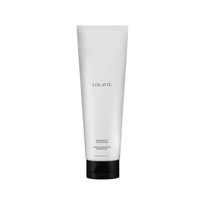 LolaVie Restorative Conditioner - 8.5 oz - Hydrates, Strengthens & Fights Frizz for 12x Softer, Smoother Hair - Color Safe - All Hair Types