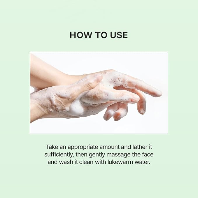 Zipiderm EGF Deep Cleansing Foam – Korean Foaming Facial Cleanser for Sensitive Skin, Double Cleansing, Face Wash for Acne Skin, Skin Barrier & Firmness, 4.05 fl oz