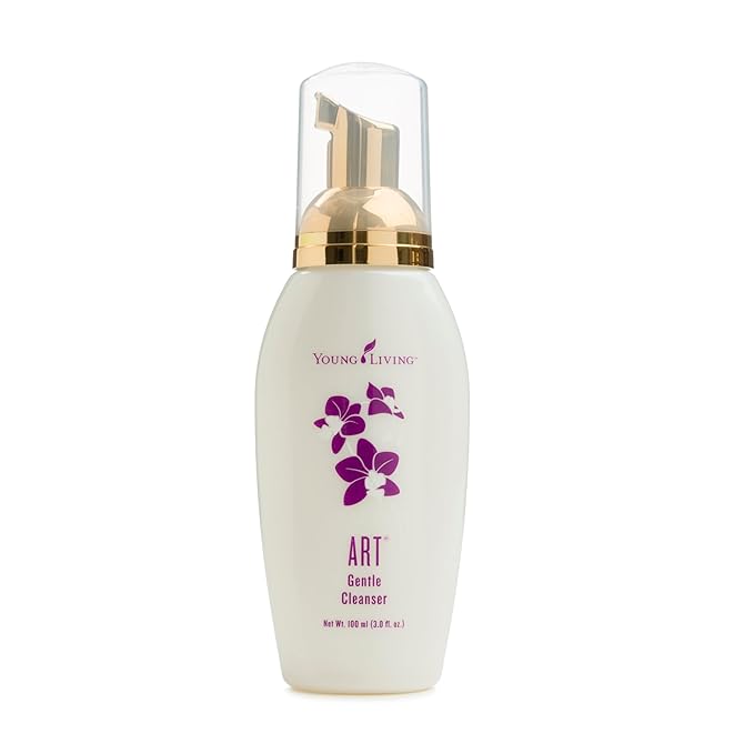 Young Living ART Gentle Cleanser - Skin-Loving Face Wash for a Radiant Glow - Moisturizing & Natural Moisture Barrier - Gentle Foaming with pH-Balanced Care - 3.0 fl oz
