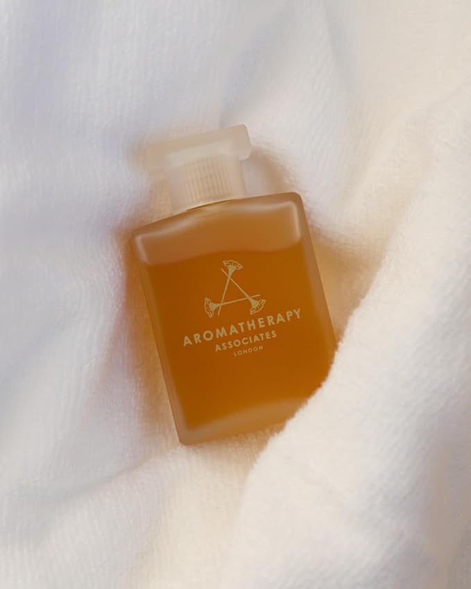 Aromatherapy Associates Revive Evening Bath and Shower Oil – Natural Hydrating Oil with 3 Essential Oils to Refresh Mind, Body, and Spirit (1.86 oz)