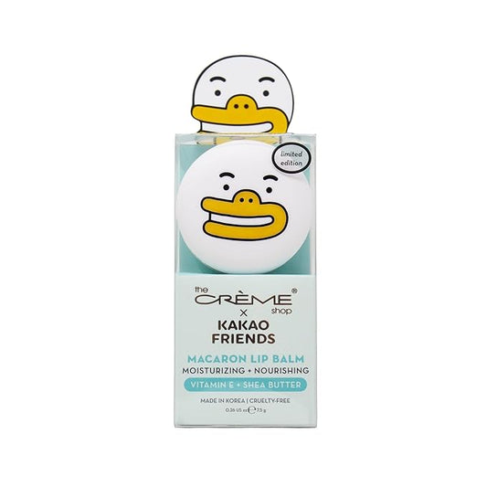 The Creme Shop Macaron Lip Balm - Shea Butter & Vitamin E Infused - Moisturize & Soften Lips - Decadent & Nourishing Lip Care – TUBE (Watermelon Slush)