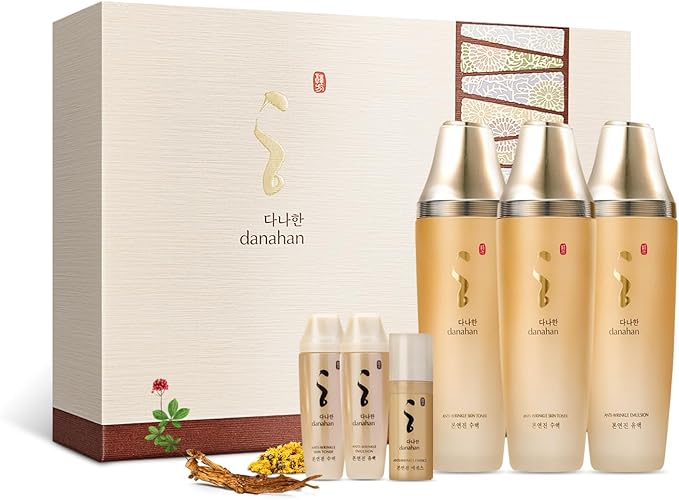 Bon Yoen Jin Skin Care 2pcs Special Set Toner 5.4 fl oz(160ml) x 2ea, Emulsion 5.4 fl oz(160ml) | Anti-Wrinkle, Moisturizing, Hydrating, Soothing, Korean Skin Care, Korean Skin Care Set