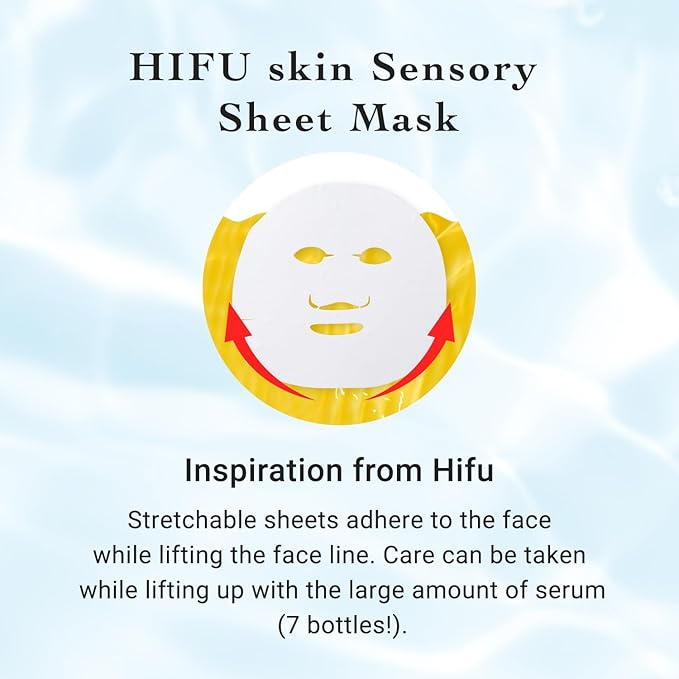 Lululun 7 Sheet Vitamin C Face Masks Skincare for Women & Men, Daily Face Mask Sheet for Pore Firming & Dull Skin, Facial Mask Sheet with 7 Herbs, Japanese Face Masks with 7+1 Vitamns Complex, HYDRA V