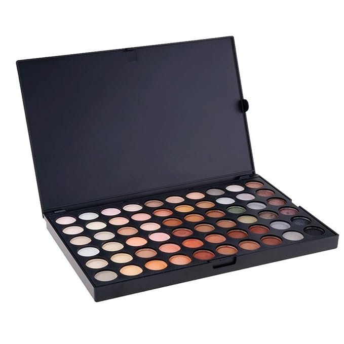 Pro 120 Colors Shimmer and Matte Eyeshadow Palette Glittering Eye Shadow Makeup Palette Eyes Cosmetic Contouring Kit #4 - Ideal for Professional and Daily Use
