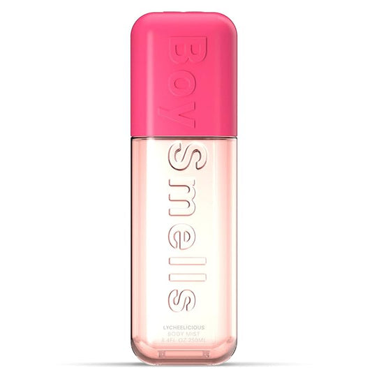 Boy Smells Lycheelicious Travel Mist – Lychee, Peony & Cotton Candy Musk – Sweet Floral Body Mist for Women – 8oz