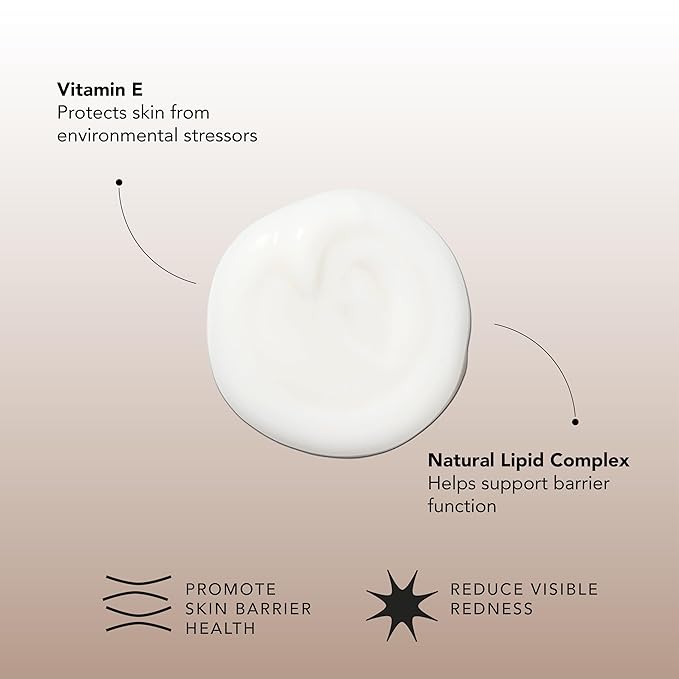 Sente Daily Soothing Facial Cleanser For Dry and Sensitive Skin - Gently Removes Oil, Impurities and Makeup - with Vitamin E - 5.5 Fl Oz