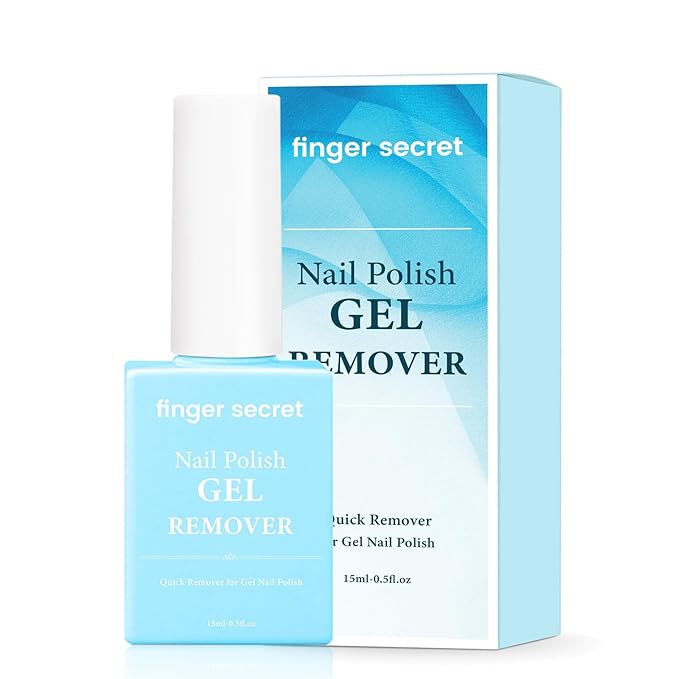 Gel Nail Polish Remover Kit: nail care with Nail Polish Remover,Nail file and Pusher, acrylic nail remover professional remover for gel nail polish for Nail Gel -15ml