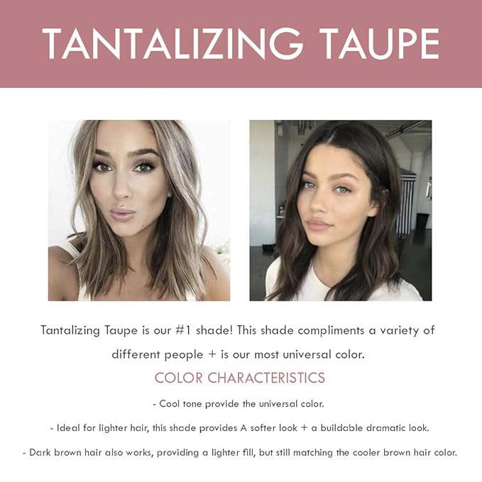 Chella Eyebrow Pencil – Easy-to-Use Brow Definer for Shaping, Filling & Blending – Long-Wear Taupe Eyebrow Pencils for Women with Precise Tip (Taupe)