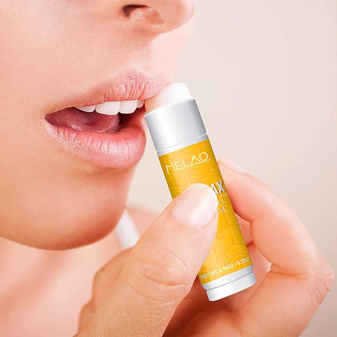 Lip Balm with Nourishing and Hydrating for Dry Cracked Lips, Natural and Organic Ingredients Lip Butters, Lip Balm Set (6 Pack), 6 Scents(Coconut, Citrus, Mint, Eucalyptus Mint, Honey, Vanilla)