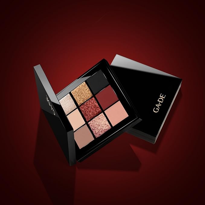 Velveteen Eyeshadow Palette, 51 - Eyeshadow Collection with Light to Deep Shades - for Matte, Metallic, Silky and Shimmery Finishes - 0.286 oz