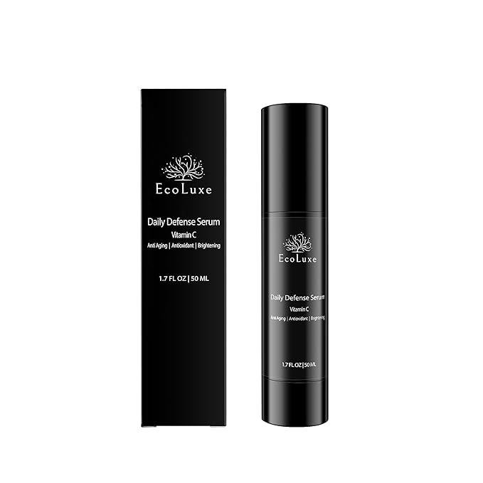 Vitamin C Face Serum – Daily Defense Brightening & Antioxidant Complex for Anti-Aging, Dark Spots & Smooth, Radiant Skin