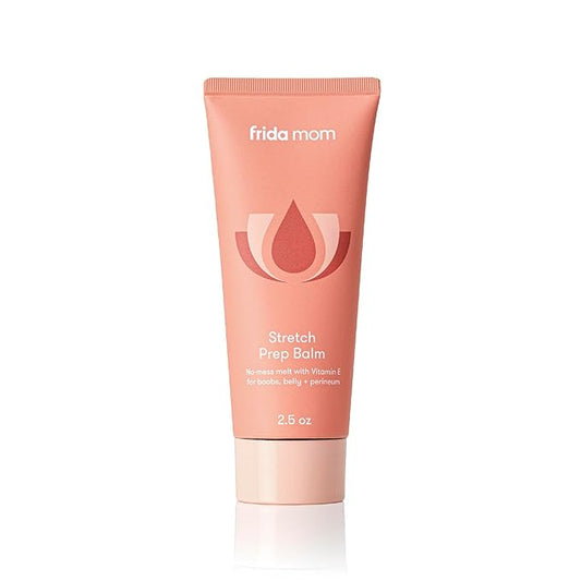 Frida Mom Stretch Mark Cream, Moisturizing Lotion for Stretch Marks and Perineal Massges with Vitamin E, 2.5oz