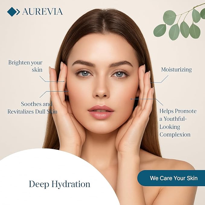 5-Pack Bio-Collagen Hydrogel Face Masks | Hydrating, Moisturizing & Skin-Firming Sheet Masks for Women | Nourishing, Brightening & Pore-Refining Skincare