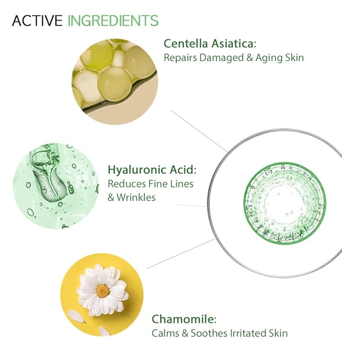 Cica Calming Mask for Face Sensitive Irritated Skin, Soothing, Moisturizing, Korean Anti Aging Face Mask, Eve Vegan, Chamomile, Hyaluronic Acid 10EA