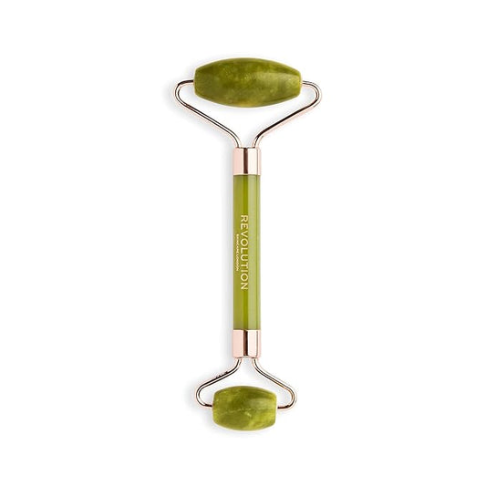 Revolution Skincare London, Jade Face Roller, Massager for Face, Neck & Body, 57g