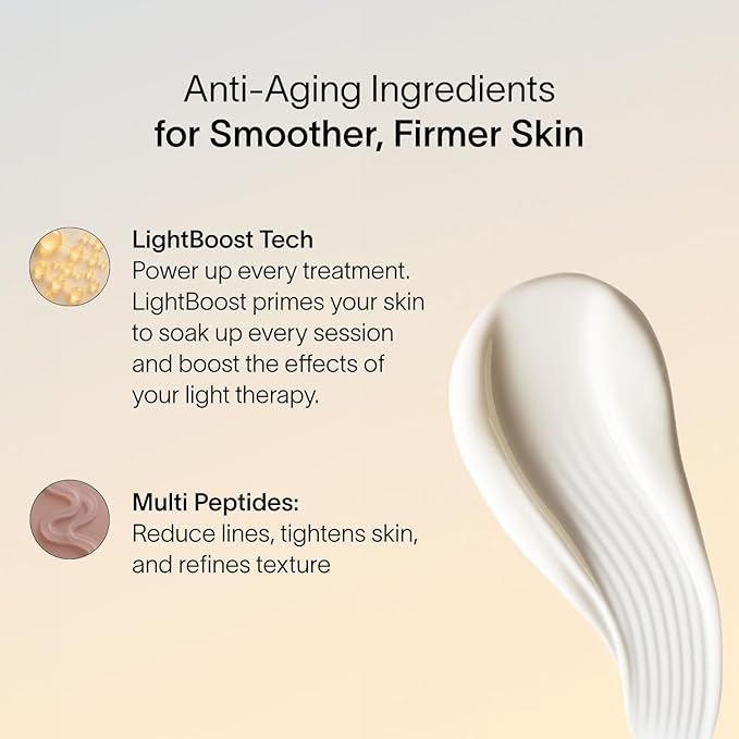 Solawave LightBoost Red Light Therapy Serum for Face & Neck | Enhances Beauty Wand & Microcurrent Devices | Boosts Collagen & Hydration for Radiant Skin, Reduces Appearance of Wrinkles & Fine Lines