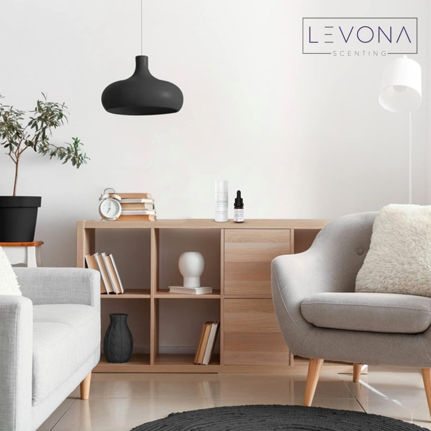 Levona Scent Pure Essential Oils for Diffusers for Home, Hotel & Office - Golden Waterfalls Essential Oils for Diffuser Oil and Humidifiers - Home Luxury Scents - Scented Fragrance Oil Blends