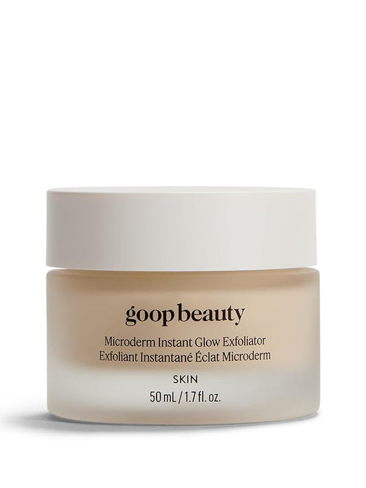 goop Beauty Microderm Exfoliator | Microdermabrasion Scrub to Smooth Textured Skin | Physical & Chemical Exfoliant | Micro-Exfoliating Minerals & Glycolic Acid | 1.7 fl oz