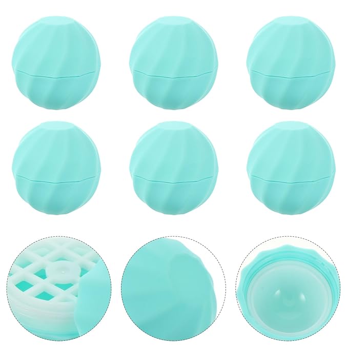 FRCOLOR Lip Balm Containers 10Pcs Empty Lip Lip Balm Bottles Filling Lipstick Box Empty Lip Balm Sphere Containers Balm Sphere Containers Lip Balm Holder