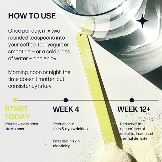 VERISOL Bioactive Hydrolyzed Collagen Peptides | Collagen Powder with Vitamin C & Hyaluronic Acid for Hair, Skin, and Nail Health | Skin Boost Plus (Acai Lemonade) [50-Serves]