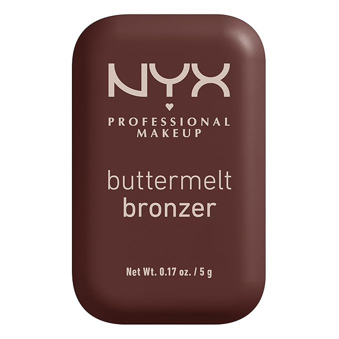 NYX PROFESSIONAL MAKEUP Matte Buttermelt Bronzer, Longwear Face Makeup with Up to 12 Hours of Wear, Vegan Formula - Butta Than U