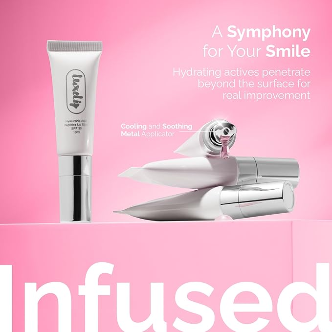 Tinted Lip Balm Elixir for OIder Women, Hydrating Vegan Lip Care with Sheer Color & Moisturizing Glow – Non-Sticky Nourishing Lip Treatment for Soft, Smooth Lips (Raspberry 10ml)