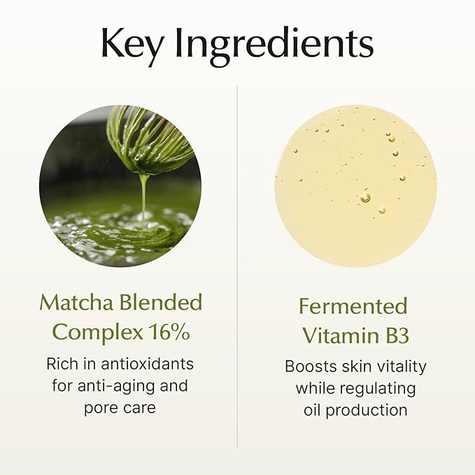 SU:M Micro-Active Super Matcha Pore Mask Pack (3.38fl oz) - Pore refining, oil control, exfoliating mask. with Matcha Blended Complex, Zinc PCA, and Fermented Vitamin B3 for smoother, clearer skin