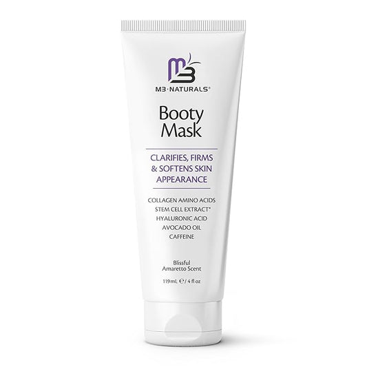 Moisturizing Butt Mask for Women - Butt Firming Mask and Caffeine Cellulite Cream for Thighs and Buttocks with Collagen - Clarifying Butt Firming Cream for Cellulite KP and Dry Skin by M3 Naturals
