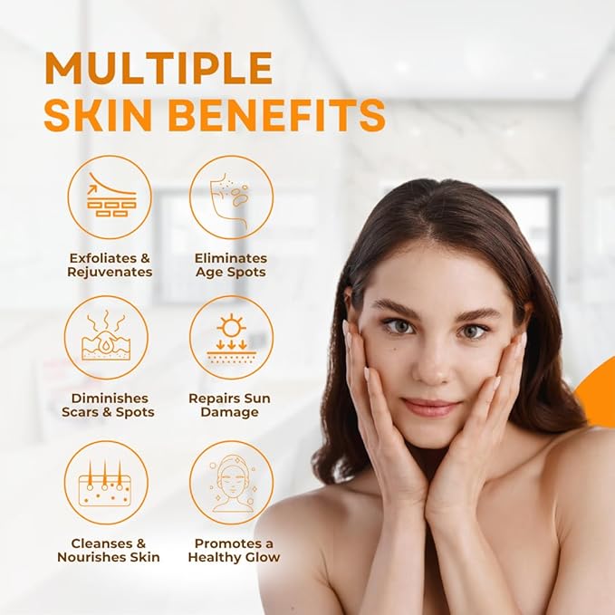 Turmeric Oil – Dark Spot Facial Serum for Face & Body – Natural Skin Brightening Serum & Hyperpigmentation Treatment – Turmeric Glow Serum Cleanses, Fights Acne, Evens Tone, Scars – for All Skin Types