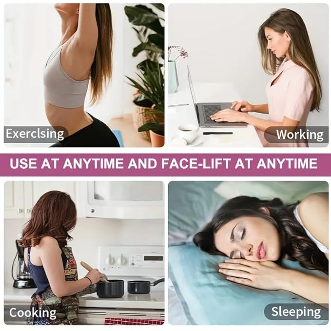 Face Slimming Mask, Breathable Mesh Design，V Line Face Lifting Strap and V Line Face Shaping Belt - Chin and Cheek Lifting Bandage for V Face Lift - Sleeping Mask Strap for Women - pink