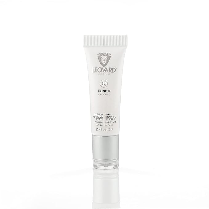 Lip Luster Hyaluronic Acid Lip Hydrating Lip Serum Balm - Organic Natural Lip Hydrating Treatment, Moisturizing Lip Serum, Reduce Dryness Lip Lines Lip Enhancer For Fuller Plump Lips (1 Pack)